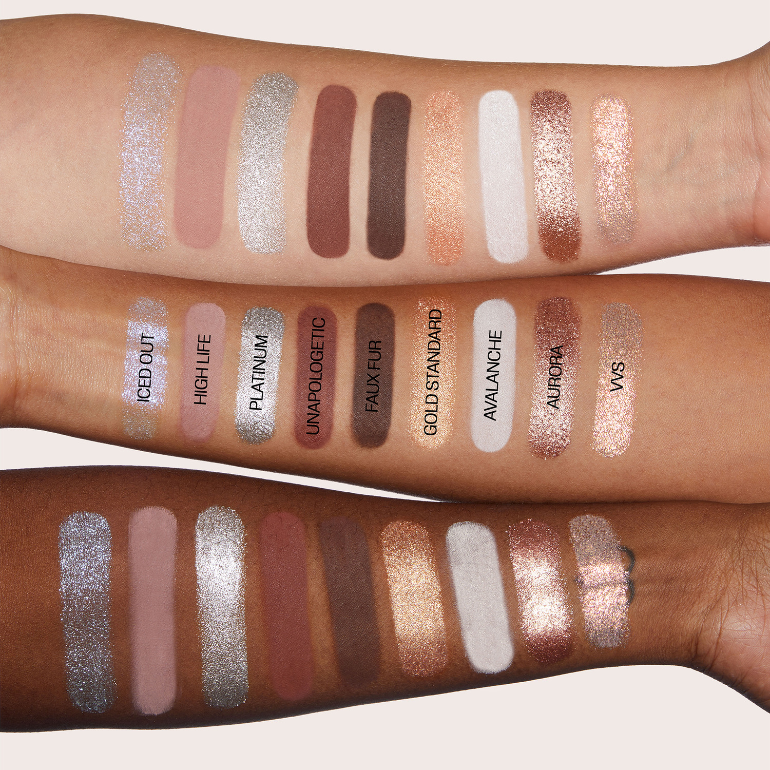 ICY NUDE EYESHADOW PALETTE (PALETA DE SOMBRAS PARA OJOS)